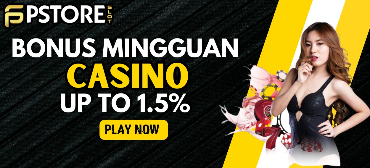 Bonus Commission Live Casino Up To 1% PSTORESLOT